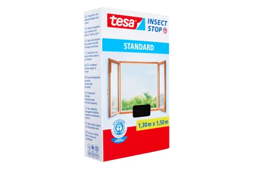 tesa, TESA Insect Stop STANDARD 1.3x1.5 m 55672 anthrazit 1 St&uuml;ck