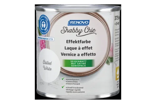 Renovo, Renovo Effektfarbe Shabby Chic Weiss | 0.4 l