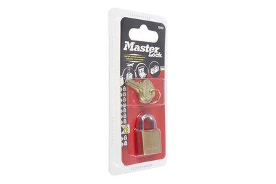 Master lock, Master Lock Vorhängeschloss 120EURD 2 x 1 x 3,4 cm Schlüssel Messing Gold