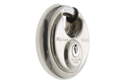 Master lock, Master Lock Vorhängeschloss 40EURD 7 x 2,8 x 9,6 cm Edelstahl Grau