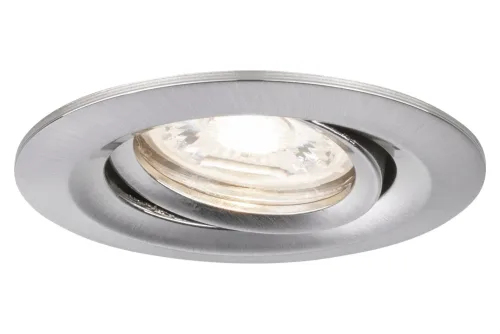 Paulmann, Paulmann 94294 EBL Nova mini Coin LED-Einbauleuchte LED LED fest eingebaut 4 W Eisen