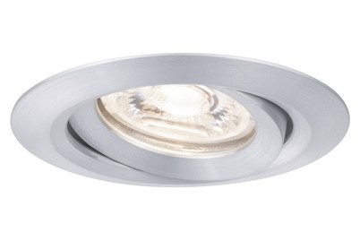 Paulmann, Paulmann 94296 EBL Nova mini Coin LED-Einbauleuchte LED LED fest eingebaut 4 W Aluminium