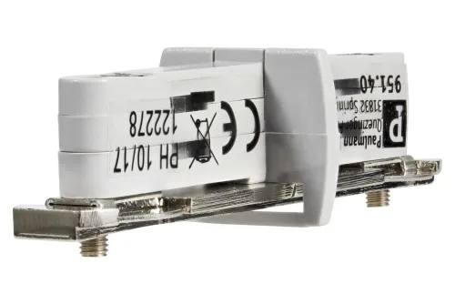 Paulmann, Paulmann URail System Light&Easy 95140 Hochvolt-Schienensystem-Komponente Stromtrenner Silber