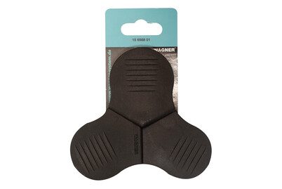 3 Stern-Türstopper, 3IN1, Farbe: schwarz