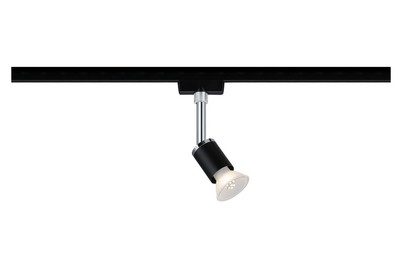 Paulmann, Paulmann Pure Hochvolt-Schienensystem-Leuchte URail GU10 Schwarz (matt)