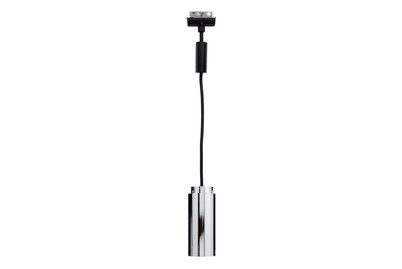 Paulmann, Paulmann Urail Hochvolt-Schienensystem-Leuchte 1phasig E27 20 W LED Schwarz (matt), Chrom