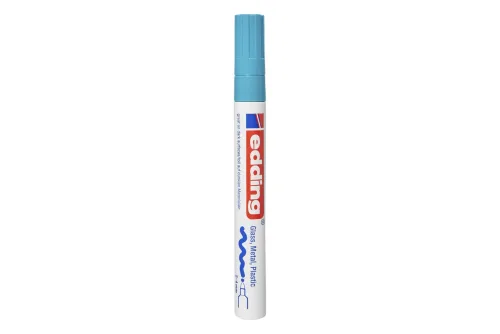 edding, edding Lackmarker 750 Rundspitze 4 mm Hellblau