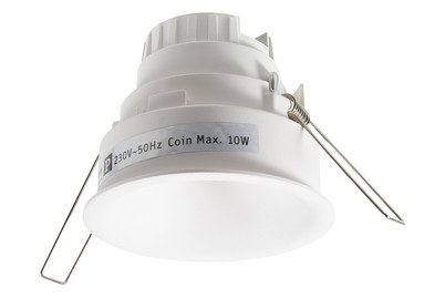Paulmann, Paulmann Cymbal LED-Bad-Einbauleuchte 6.3 W IP44 Weiß (matt)