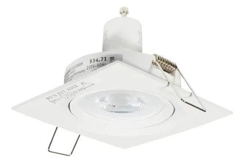 Paulmann, Paulmann 93471 Nova Einbauleuchte LED GU10 6.5 W Weiß (matt)