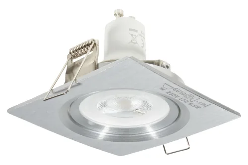 Paulmann, Paulmann 93473 Nova Einbauleuchte LED GU10 6.5 W Aluminium (gedreht)