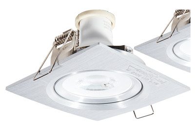 Paulmann, Paulmann 93474 Einbauleuchte LED GU10 19.5 W Aluminium (gedreht)