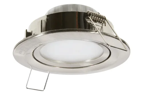 Paulmann, Paulmann 93482 Nova Einbauleuchte LED LED 6 W Eisen (gebürstet)