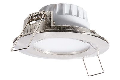 Paulmann, Paulmann Nova Bad-Einbauleuchte 3er Set LED LED 18 W IP44 Eisen (gebürstet)