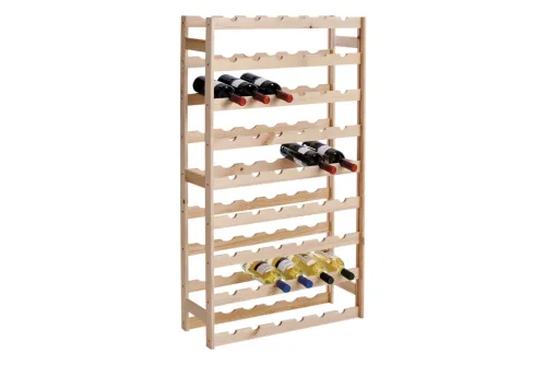 Flaschenregal Kiefer | 118 × 67.5 × 25 cm
