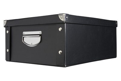 zeller, ZELLER Aufbewahrungsbox 17928 40x33x17cm schwarz