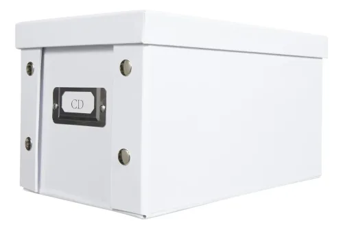 zeller, ZELLER CD-Box 17760 16.5x28x15cm weiss