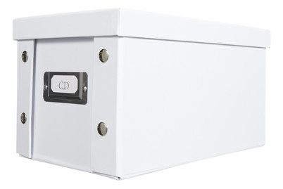 zeller, ZELLER CD-Box 17760 16.5x28x15cm weiss
