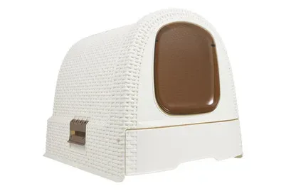 Curver Katzentoilette Rattan