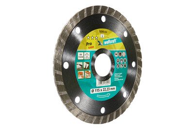 Diamant-Trennscheibe Classic-Turbo Wolfcraft 1694000 Durchmesser 115 mm 1 St.