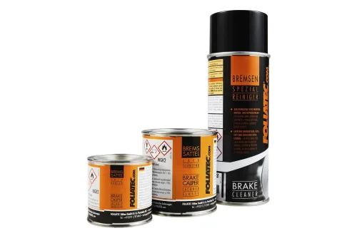Foliatec Bremssattellack-Set Glanz-Rot | 400 ml