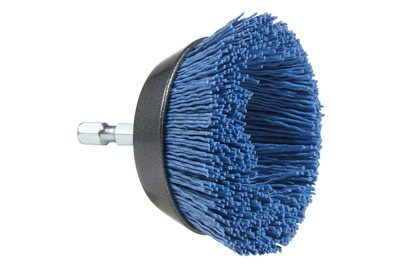 Wolfcraft 2729000 Topfbürste Ø 65 mm Nylondraht Schaft-Ø 1/4 (6.3 mm) 1 St.
