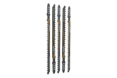 5 Stichsägeblätter Wolfcraft 2361000 Holz, Kunststoff 5 St.