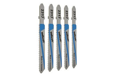 5 Stichsägeblätter Wolfcraft 2367000 Bleche, NE-Metalle 5 St.