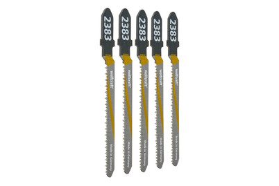 5 Stichsägeblätter Wolfcraft 2393000 Holz, Kunststoff 5 St.