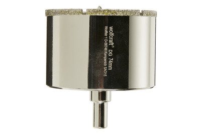 Wolfcraft 5932000 Lochsäge 74 mm diamantbeschichtet 1 St.