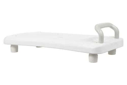 Ridder Badewannenbrett mit Haltegriff Weiss | 31 cm