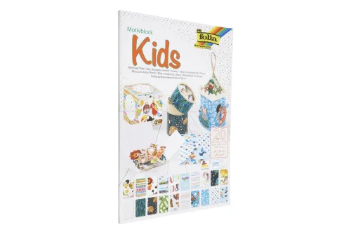 Folia, FOLIA Motivblock 48949 KIDS 20 Blatt ass.