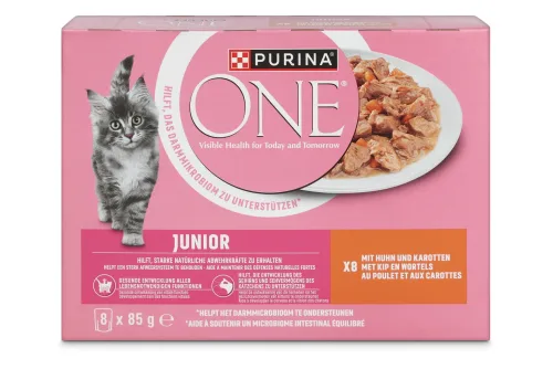 Purina One, Purina ONE Junior Huhn 8x85g