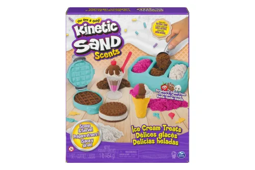 Kinetic Sand, Kinetic Sand - Kinetic Sand Eiscreme Set, Multicolor