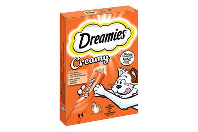 Dreamies Creamy Katzensnack Huhn