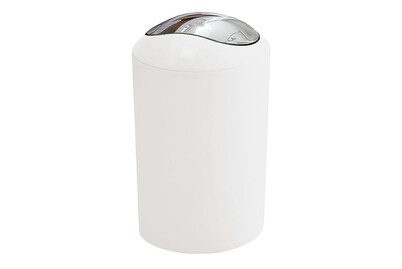 Kleine Wolke, Kleine Wolke Kosmetikeimer mit Schwingdeckel Weiss | 30 × 20 × 20 cm | 5 l
