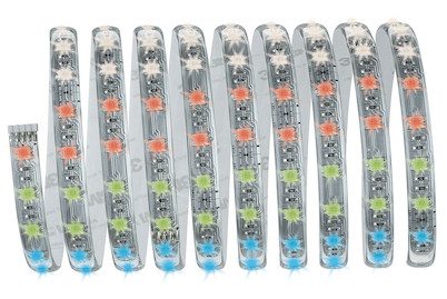 Paulmann, Paulmann MaxLED RGBW 70628 LED-Streifen-Basisset mit Stecker 24 V 3 m RGB, Warmweiß 1 St.