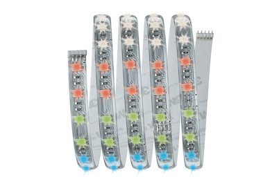 Paulmann, Paulmann MaxLED RGBW 70627 LED-Streifen-Basisset mit Stecker 24 V 1.5 m RGB, Warmweiß 1 St.