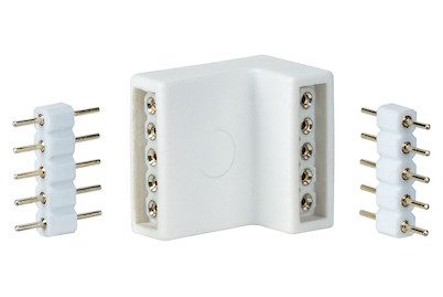 Paulmann, Paulmann 70615 Eckverbinder Kunststoff (L x B x H) 1.7 x 1.6 x 1.2 cm 4 St.