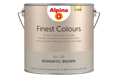 Alpina, Alpina FinestColours Romantic Brown 2.5L
