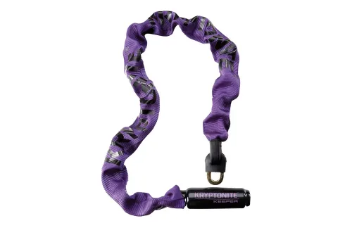 Kryptonite Kettenschloss Keeper 785 Violett | 85 cm
