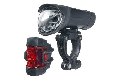 Busch & Müller Scheinwerfer-Set Ixon Fyre Plus USB | 30 Lux