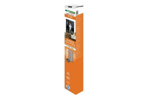 Windhager Teleskop Türvorhang Anthrazit | 120 × 250 cm