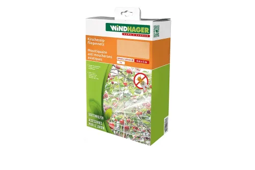 Windhager, Windhager Kirschessig - Fliegen - Netz - weiss