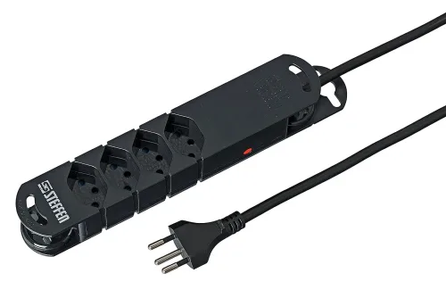 Steba Variabl Steckdosenleiste mit Reset-Knopf | 2.3 kW | 4× T13