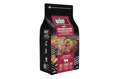 WEBER, Weber Räucherchips Beef – Weber Holzkohle/Briketts/Grill Anzünder – braun