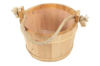 Diaqua - Sauna-Aufgusskübel Kiefer, One Size, Braun
