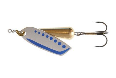 Stucki Fishing, Stucki Fishing Brauen silber/blau - ohne Widerhaken - Spinner