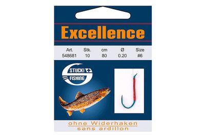 Stucki Fishing, Stucki Fishing Excellence - Haken geleimt - ohne Widerhaken