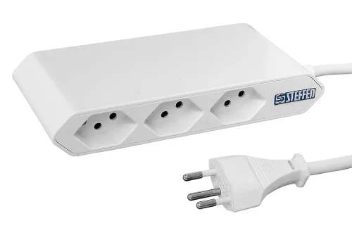 Steba IQ Steckleiste Weiss | 2 × 3 × T13 | 2300 W