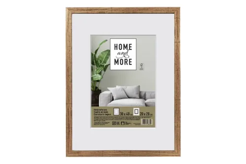 Home and More, Holzrahmen L34 30x40 gold